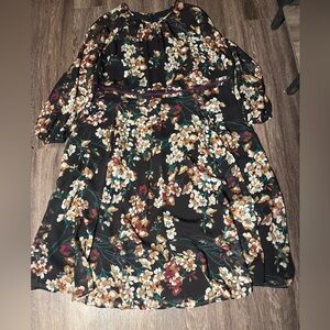 Tommy Hilfiger Black Floral Maxi Dress